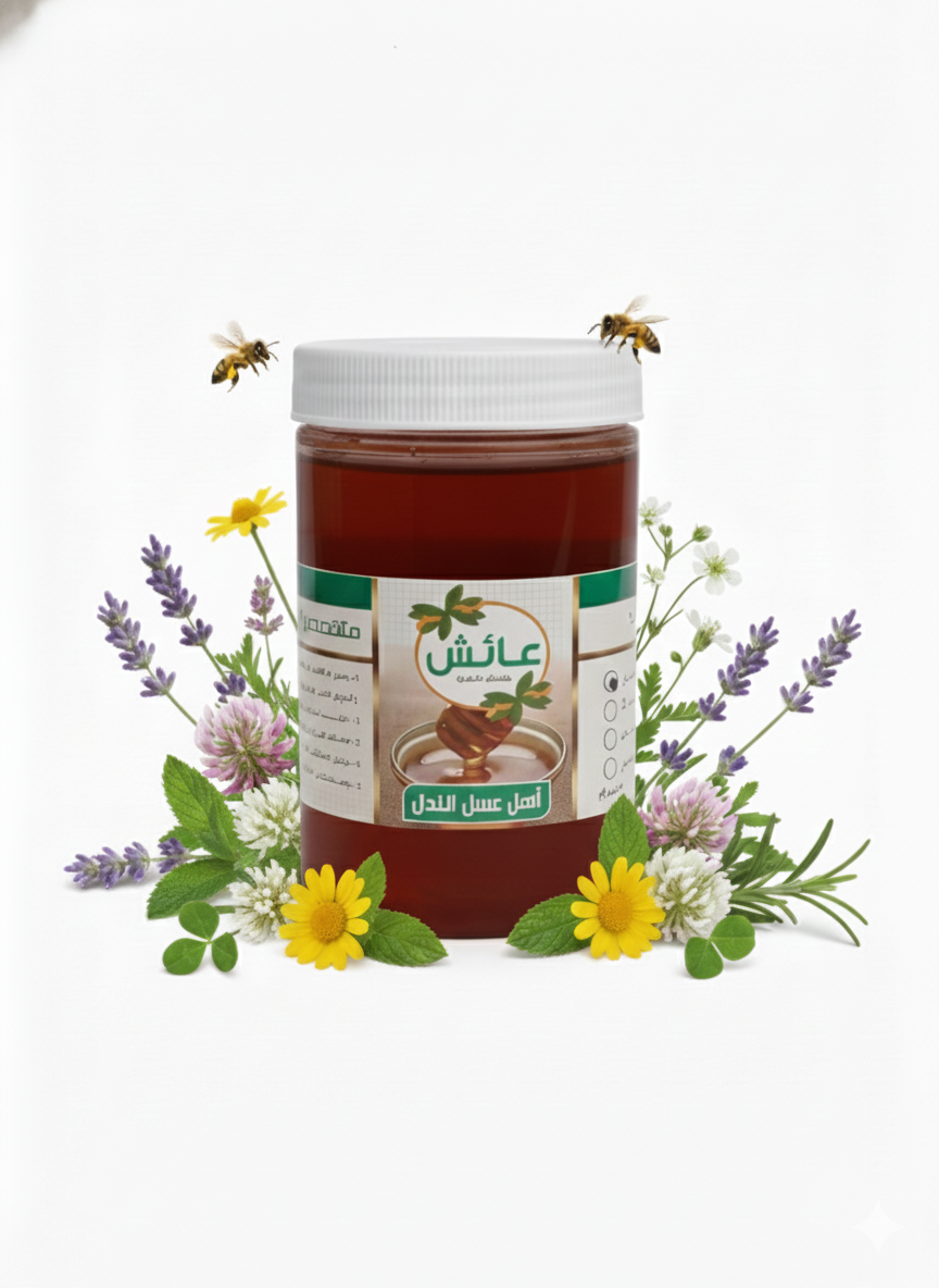 عسل نحل زهور الاعشاب