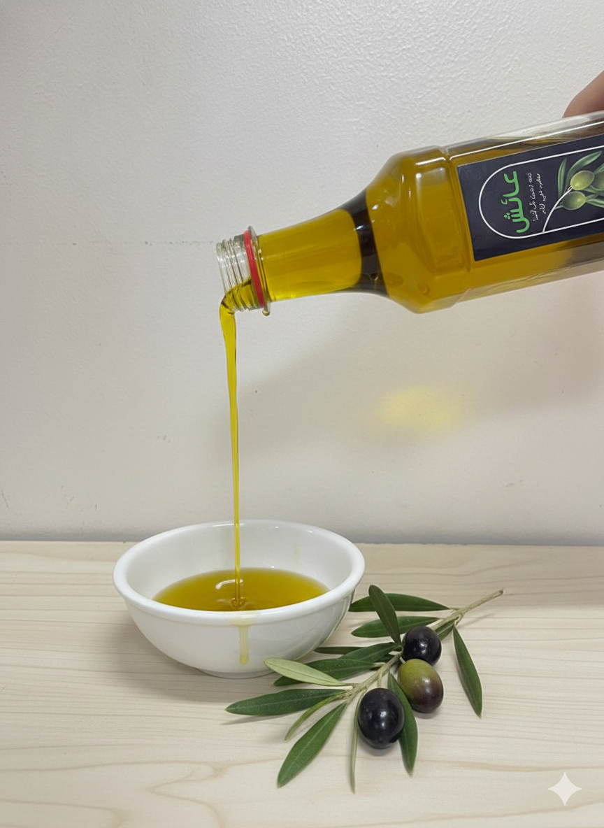 زيت الزيتون البكر الممتاز - نصف لتر