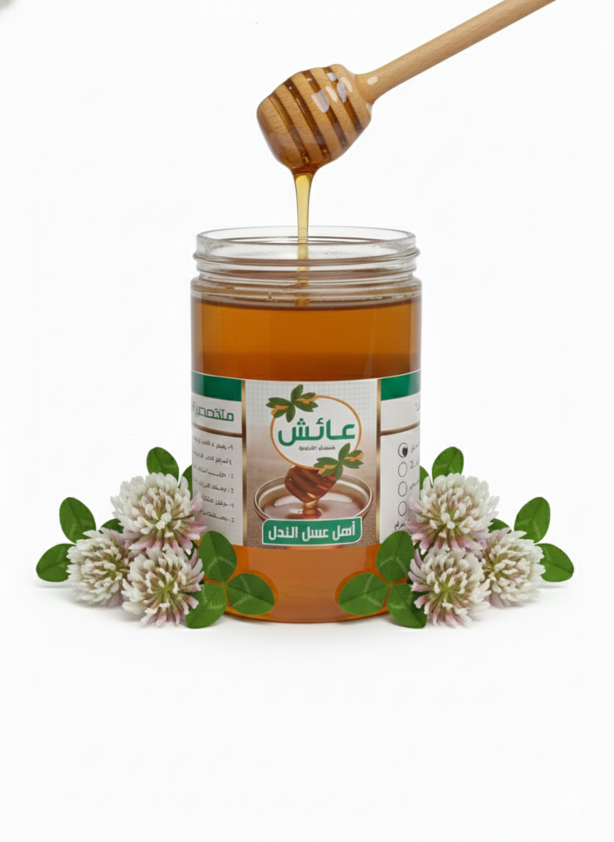 عسل نحل زهور البرسيم